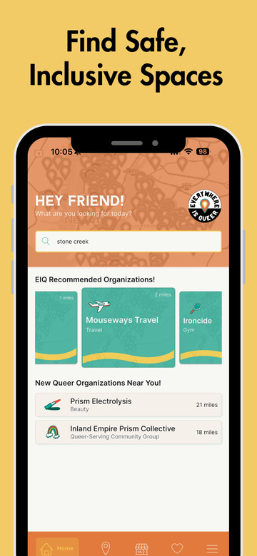 Everywhere Is Queer app screenshot 1