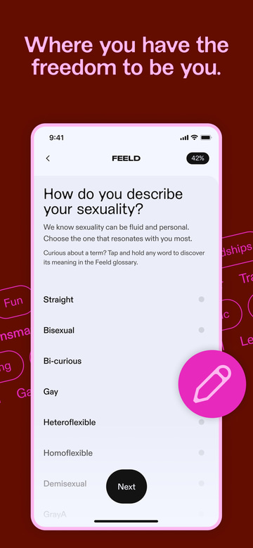 Feeld app screenshot 3