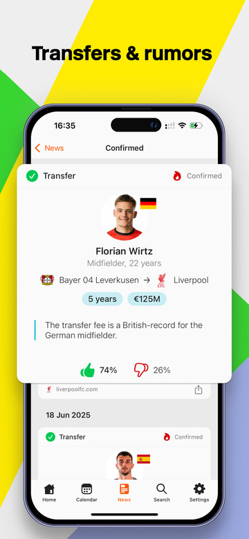 Forza Football app screenshot 2