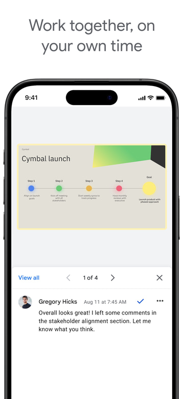Google Slides app screenshot 2
