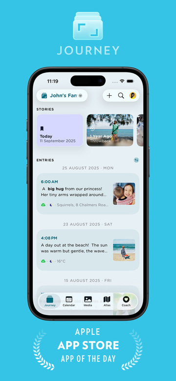 Journey app screenshot 1