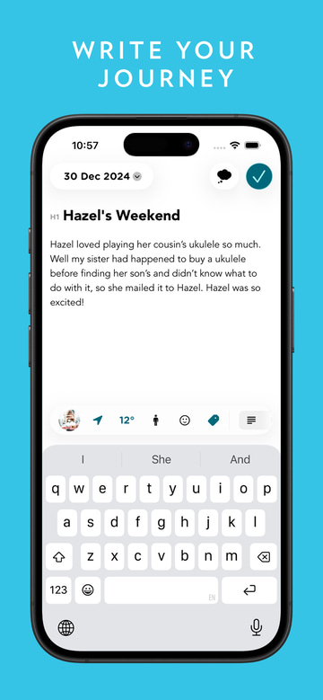 Journey app screenshot 2