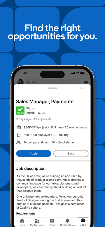 LinkedIn app screenshot 2