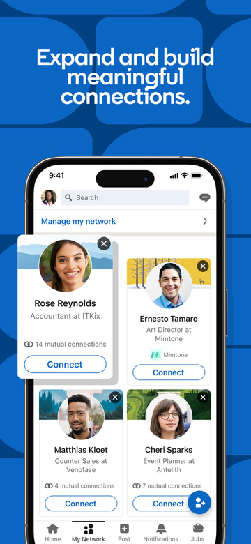 LinkedIn app screenshot 3
