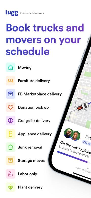 Lugg app screenshot 1