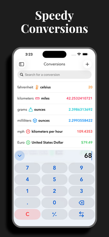 Morpho Convert Currency & Unit app screenshot 3