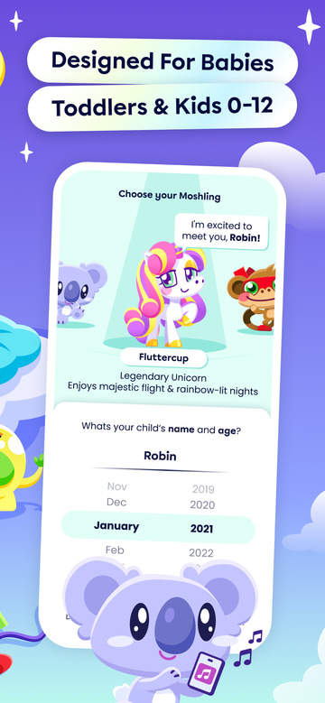 Moshi Kids app screenshot 2