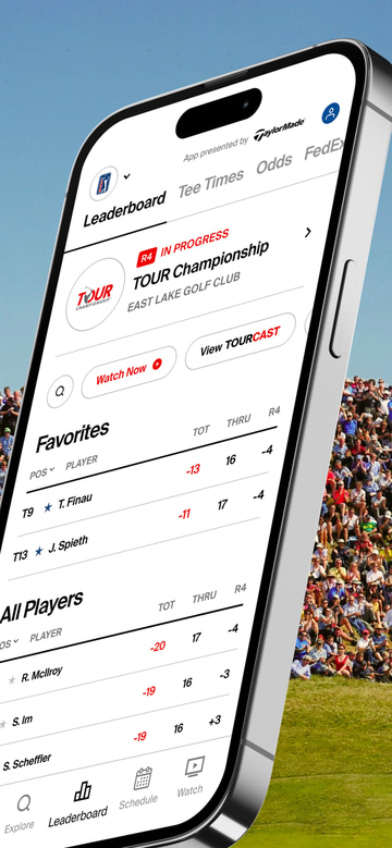 PGA TOUR app screenshot 2