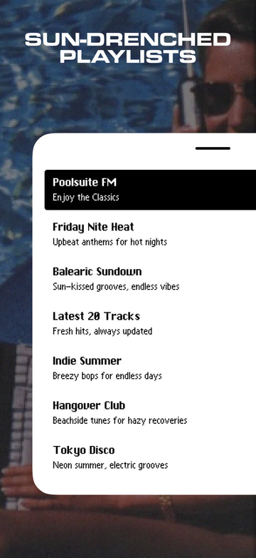 Poolsuite FM app screenshot 3
