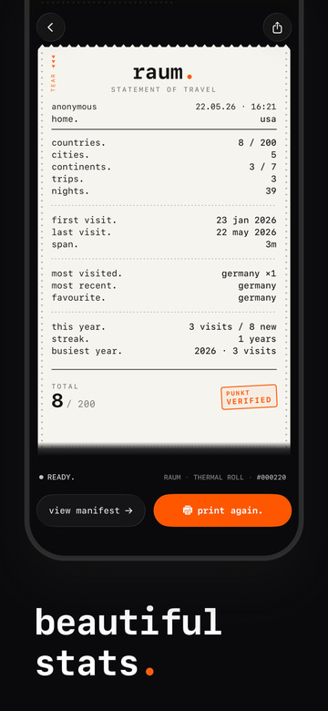 raum. app screenshot 2