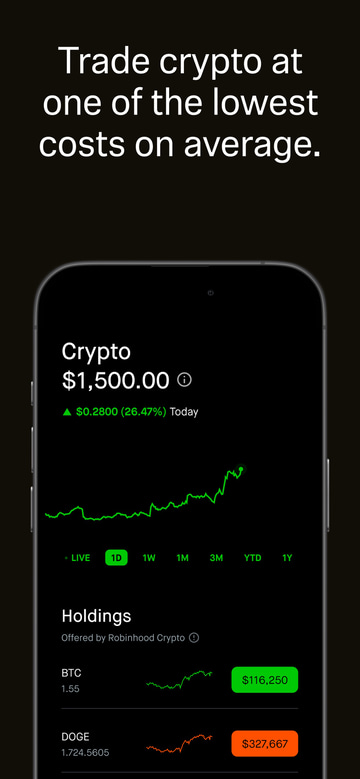 Robinhood app screenshot 3