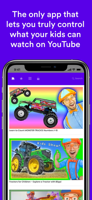 Safe Vision Kids for YouTube app screenshot 2