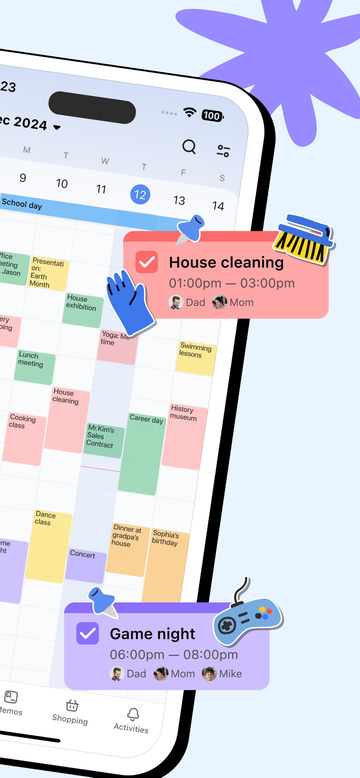 Shared Family Calendar app screenshot 2
