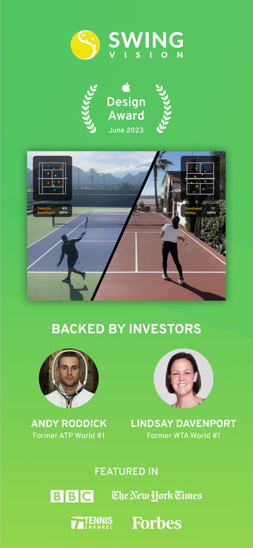 SwingVision app screenshot 1