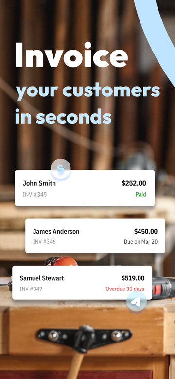 Tiny Invoice app screenshot 1