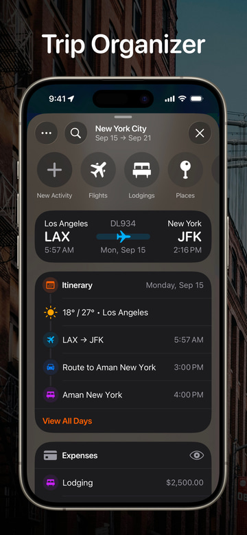 Tripsy app screenshot 3