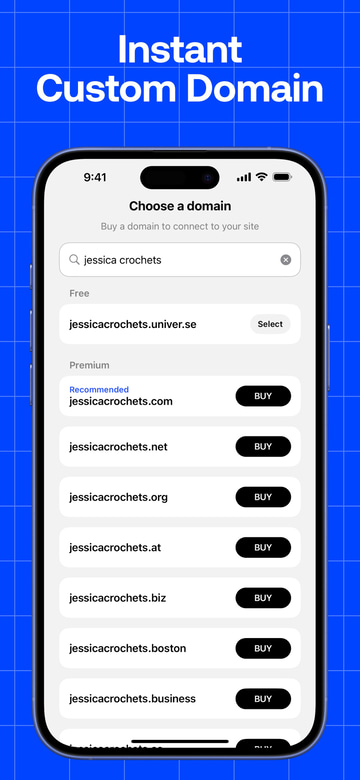 Universe Website Builder app screenshot 3