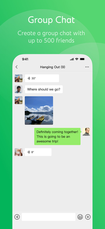 WeChat app screenshot 2