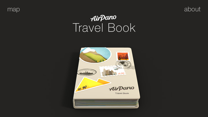 AirPano Travel Book app screenshot