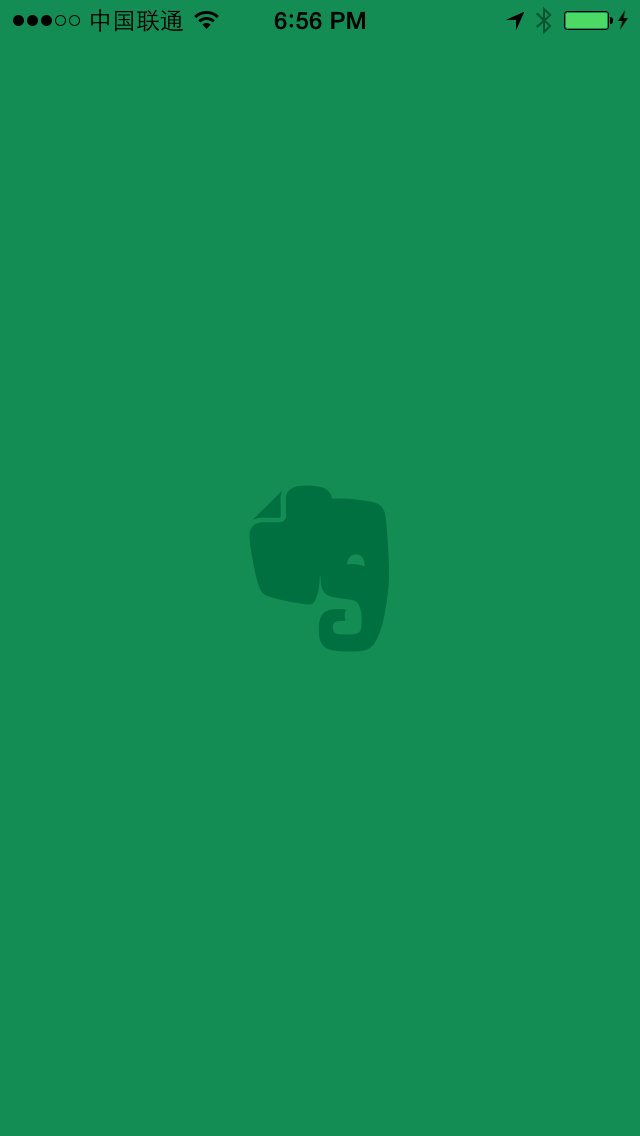 Evernote app screenshot