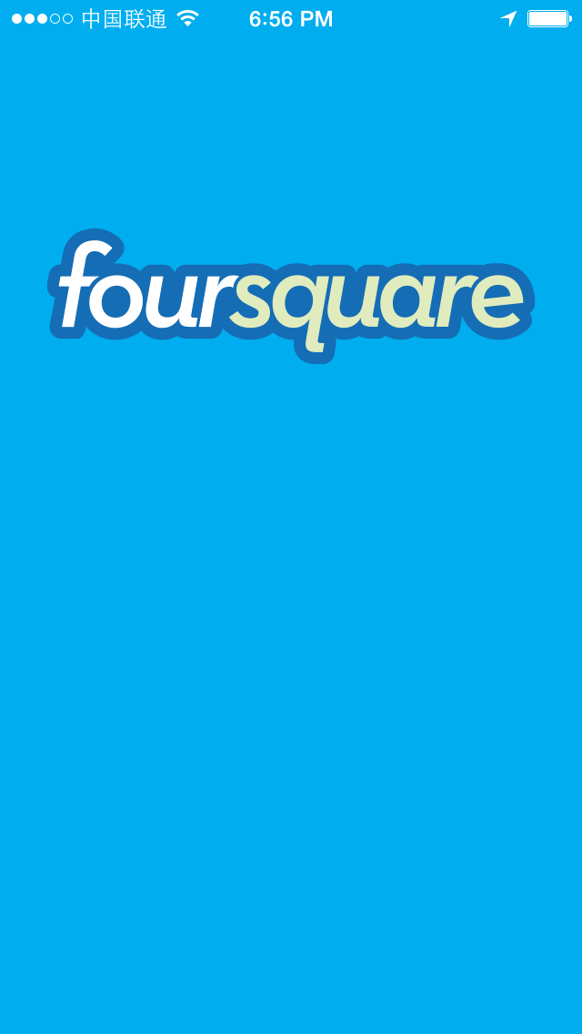 Foursquare app screenshot