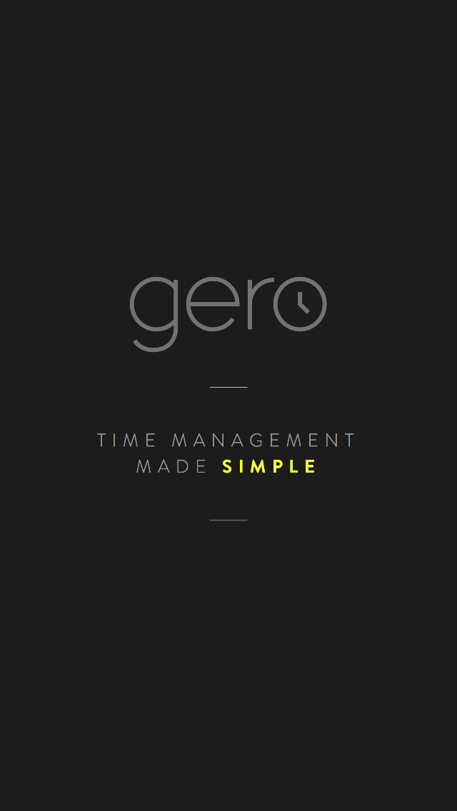 Gero app screenshot