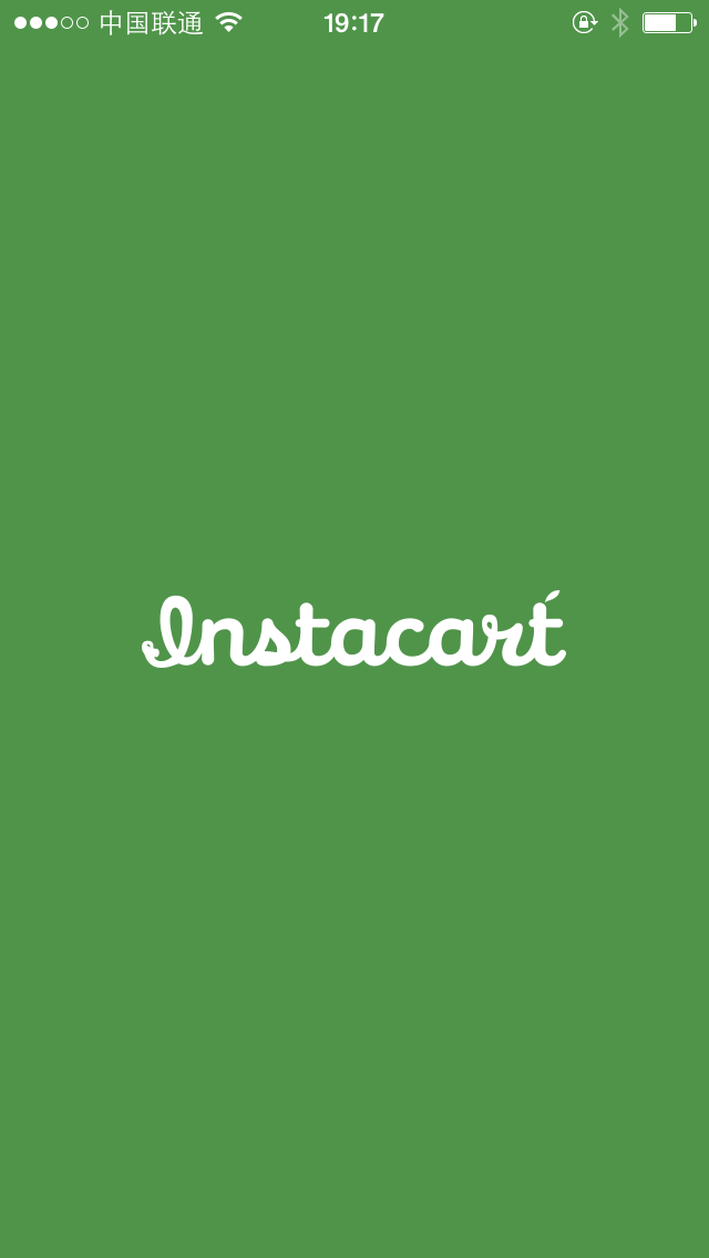 Instacart app screenshot