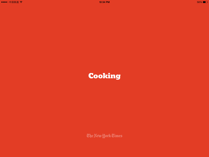 NYT Cooking app screenshot