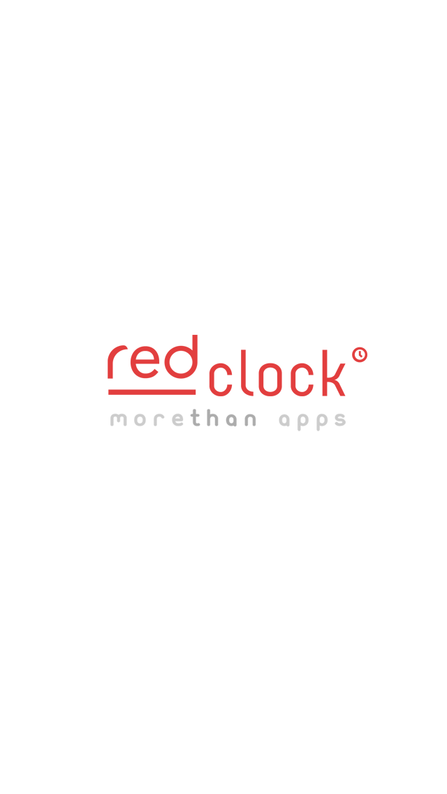 Red Clock app screenshot