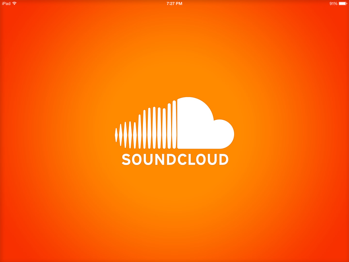 SoundCloud app screenshot
