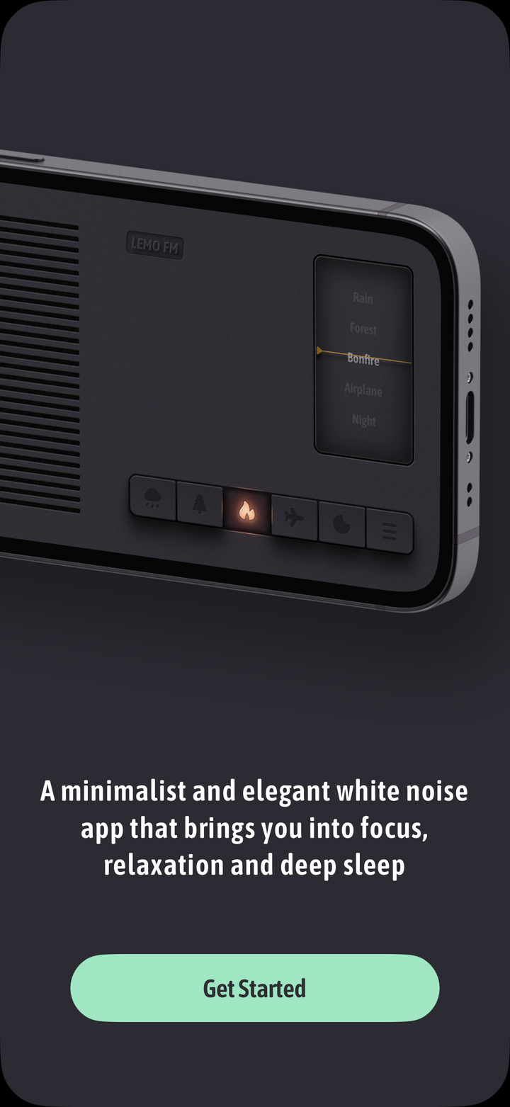 LEMO FM app screenshot