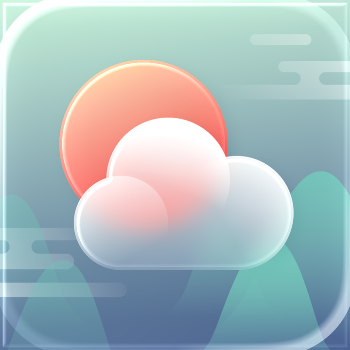 安心天气 app icon