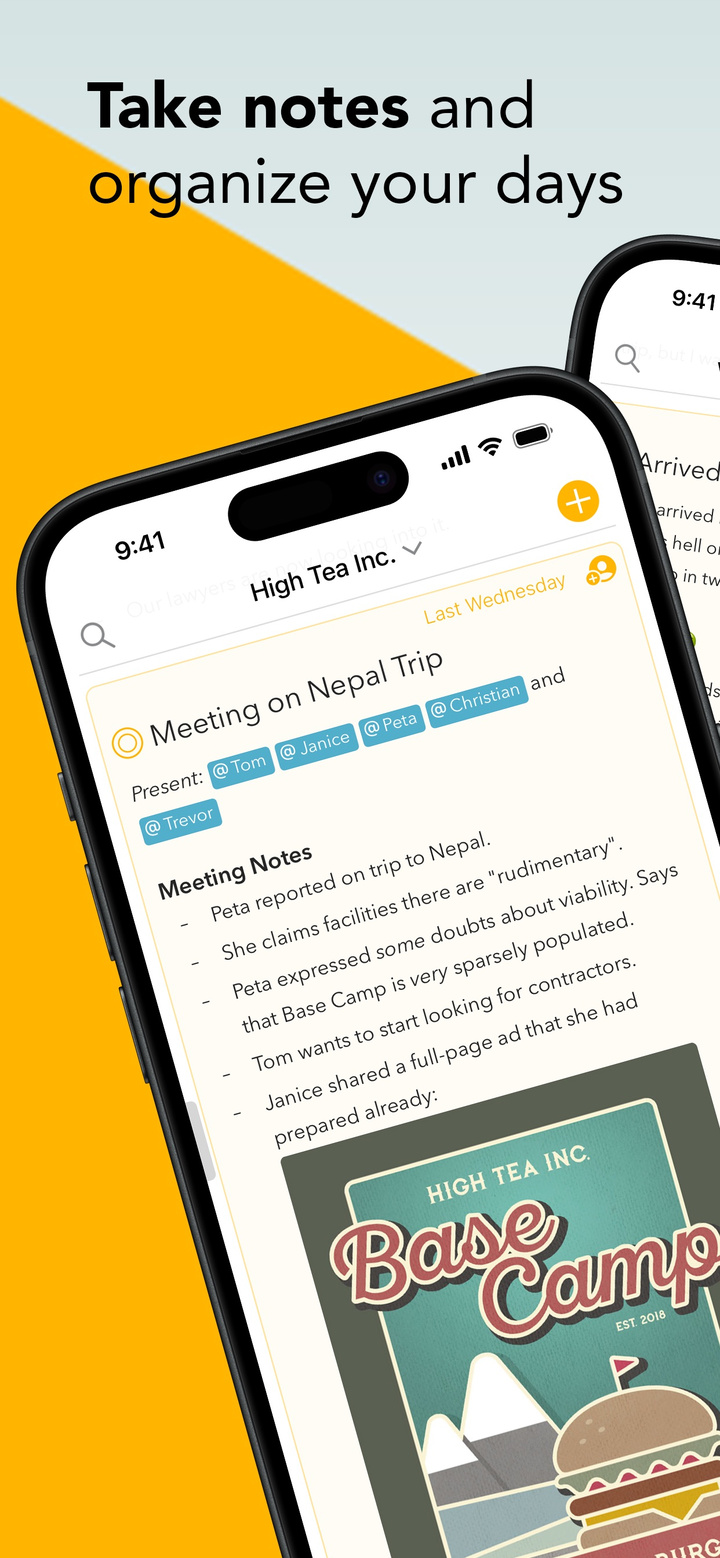 Agenda: Notes meets Calendar product preview