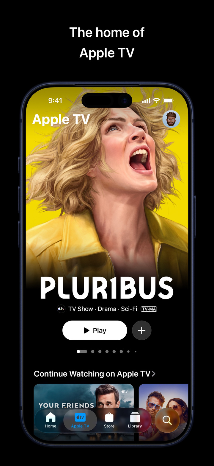 Apple TV app screenshot