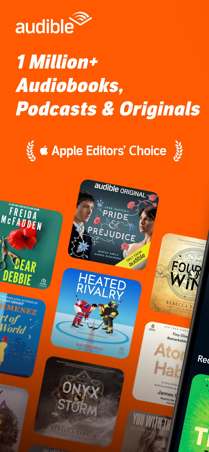 Audible: Audiobooks & Podcasts app screenshot