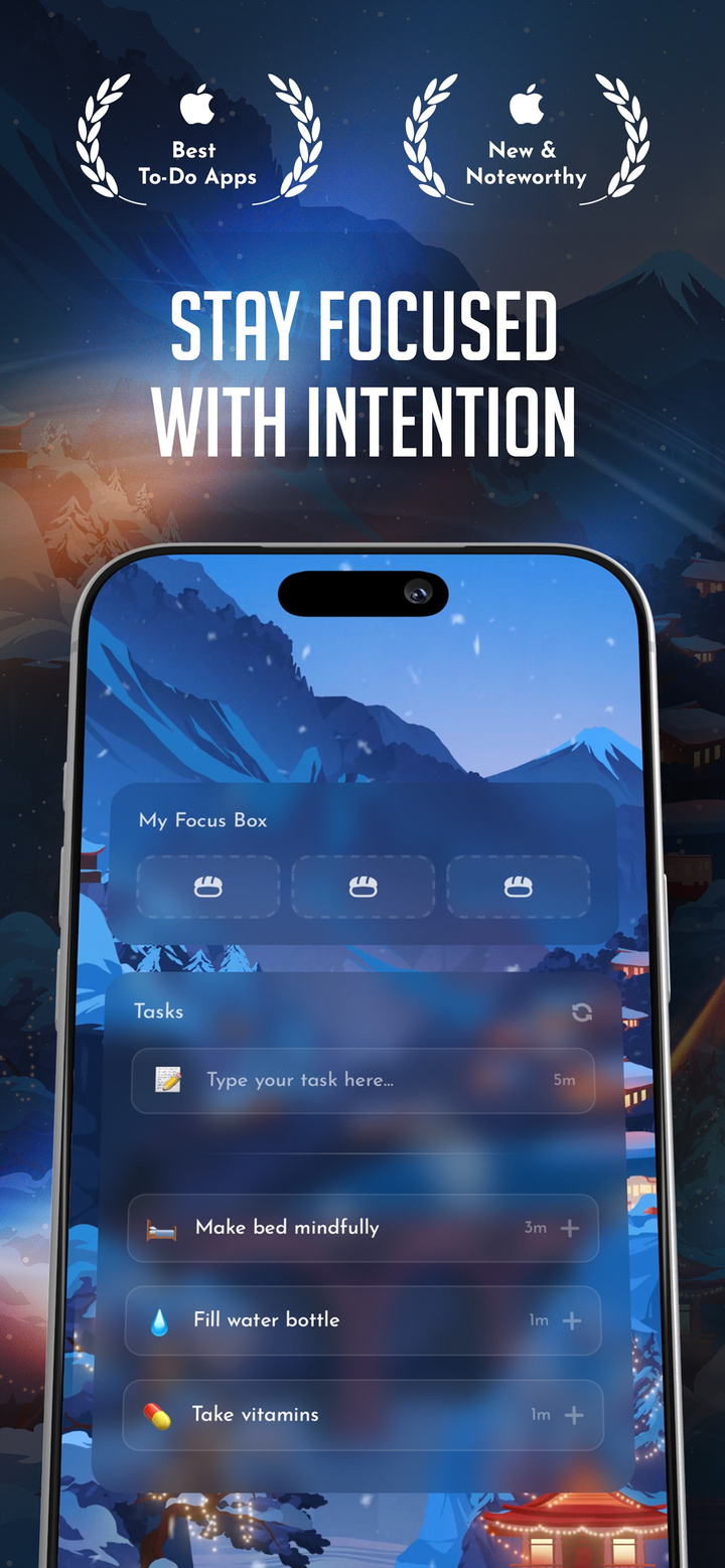 Bento: Calm Focus Timer app screenshot