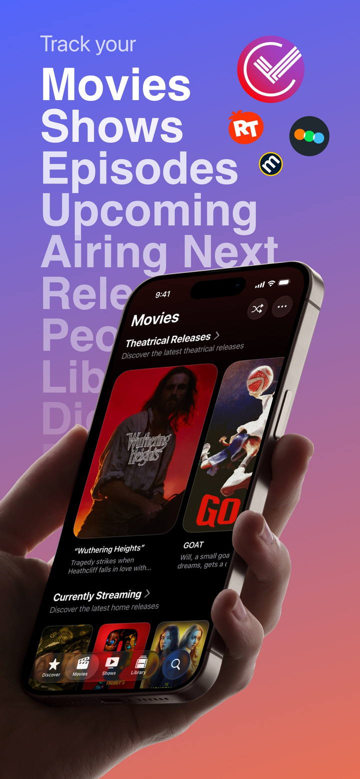 Binge: Movies and Shows app screenshot