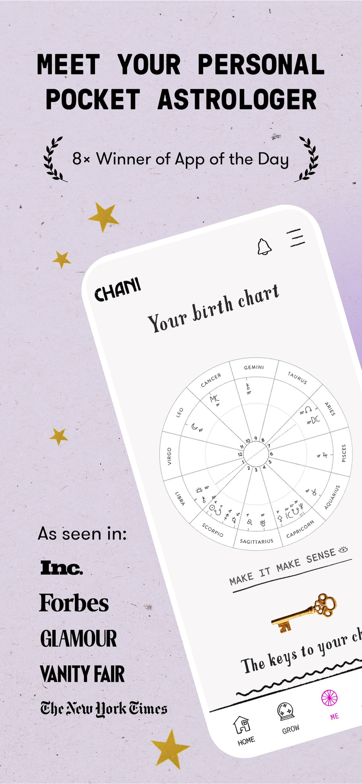 CHANI: Your Astrology Guide app screenshot