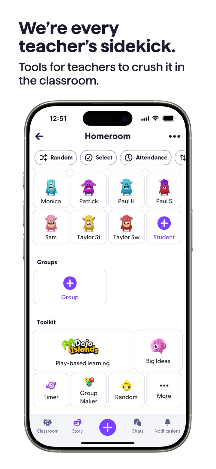 ClassDojo app screenshot
