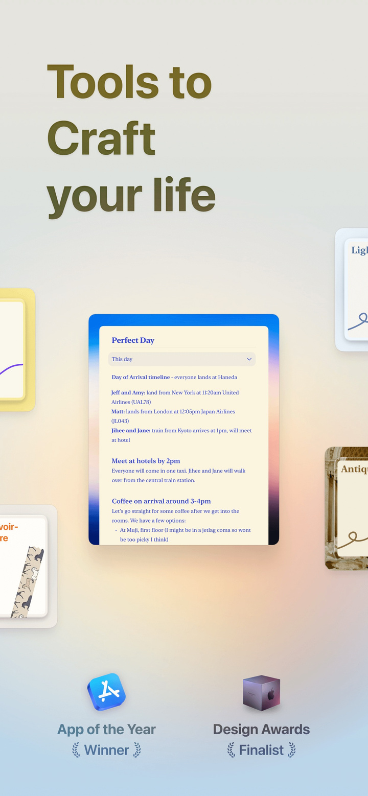 Craft: Notes, Documents, AI product preview
