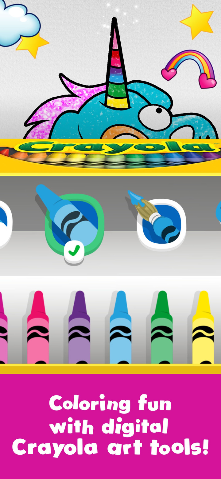 Crayola Create and Play: Kids app screenshot