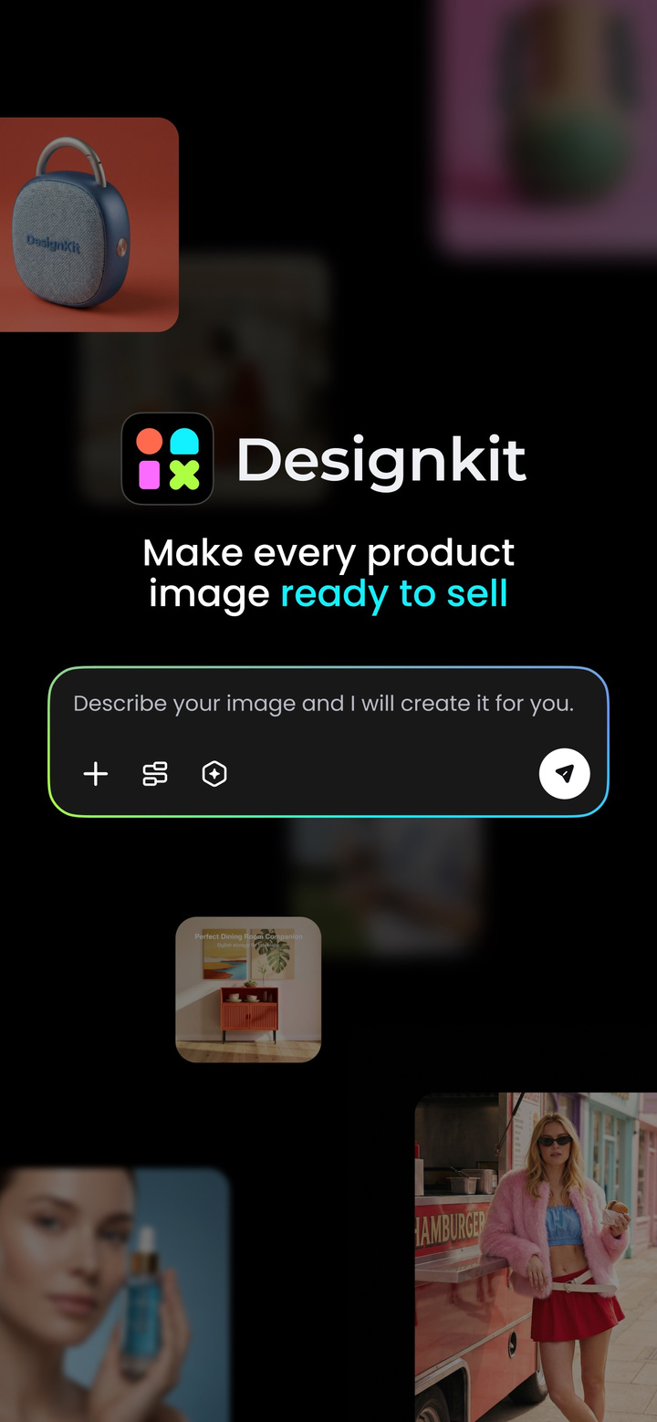 Designkit: Ecommerce Creatives app screenshot