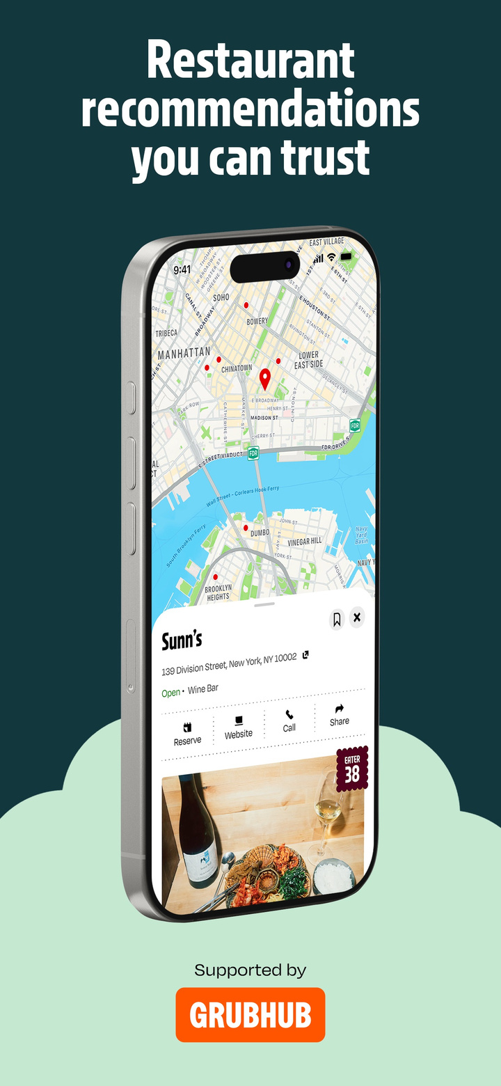 Eater app screenshot