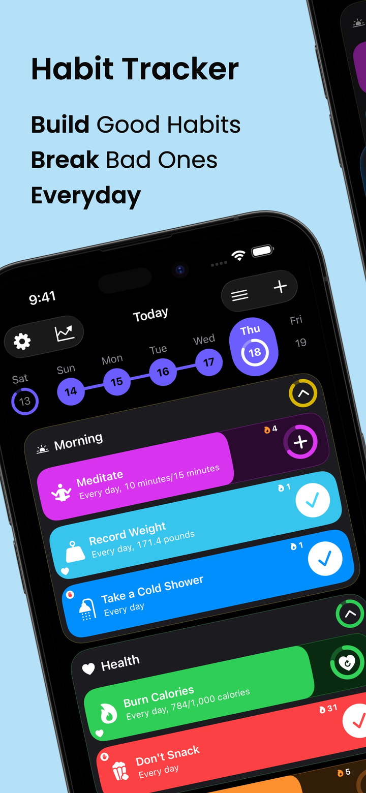 Grit: Daily Habit Tracker app screenshot