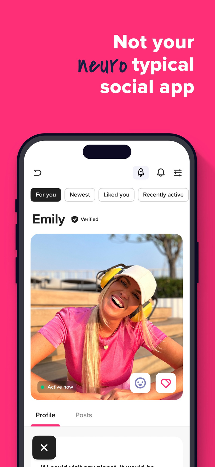 Hiki: Autism ADHD & ND Dating app screenshot