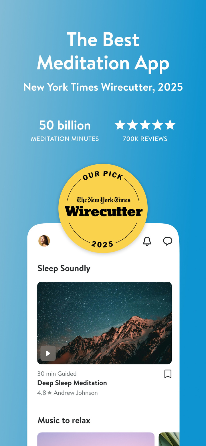 Insight Timer: Meditate, Sleep app screenshot