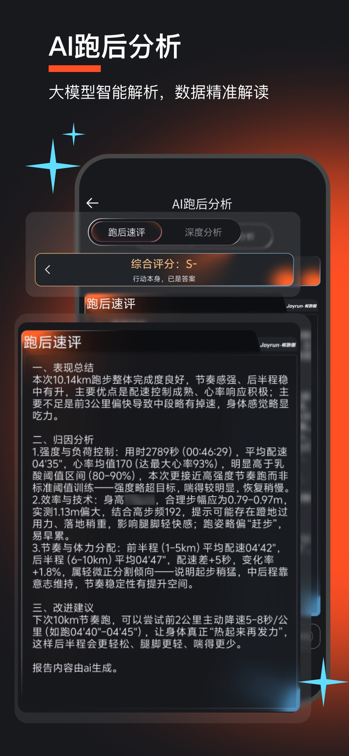 Joyrun - Focus on running app screenshot