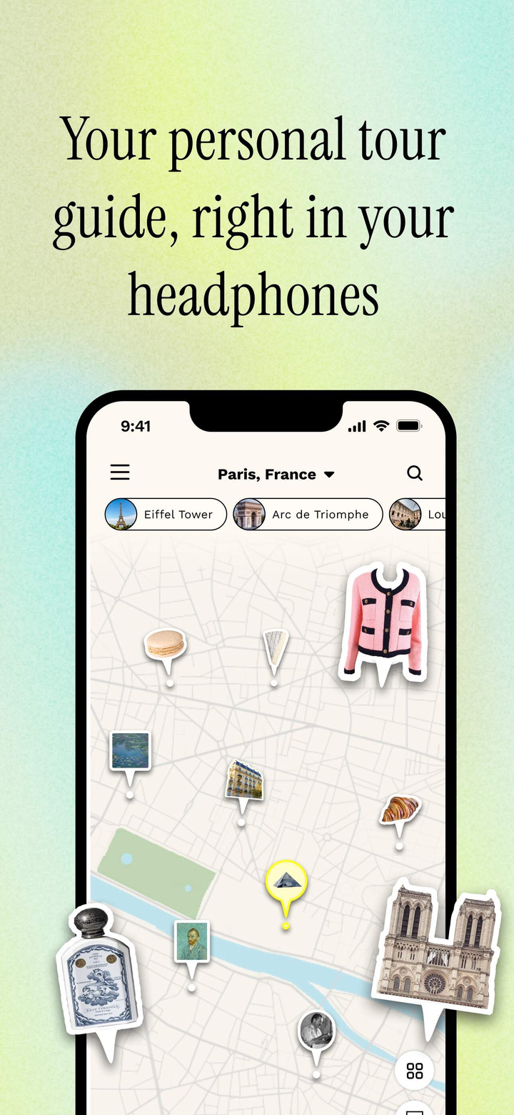 Le Walk: Audio Guides & Tours app screenshot