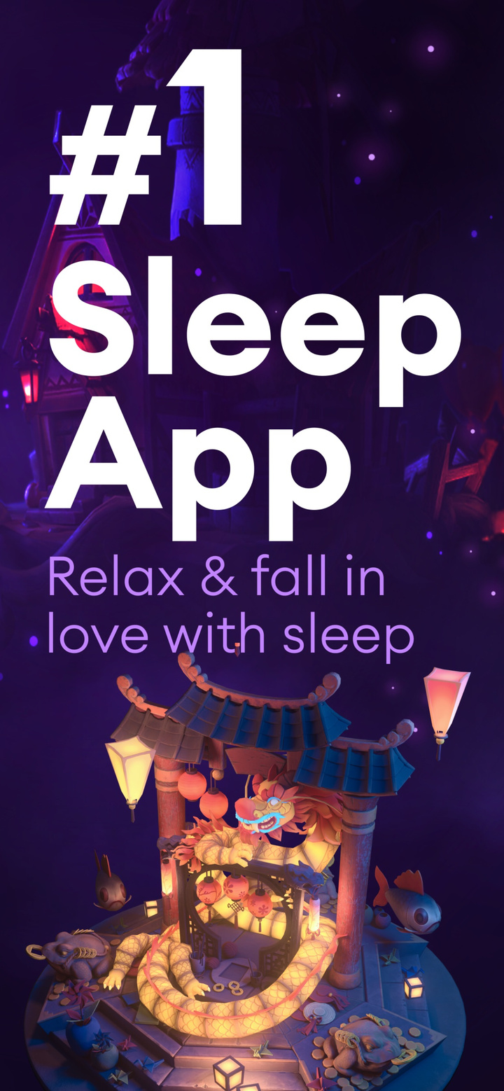 Loóna: Sleep, reduce anxiety app screenshot