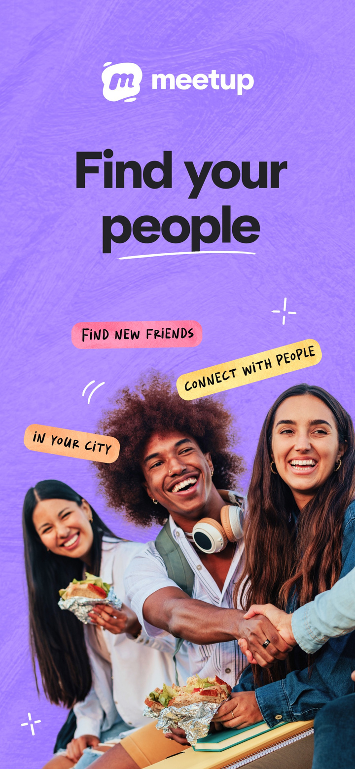 Meetup: Social Events & Groups app screenshot